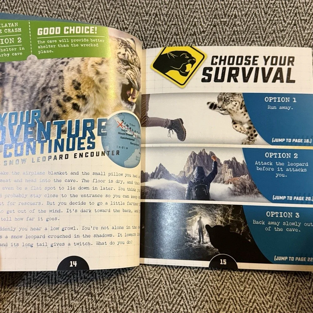 Will You Survive: Follow the adventure and learn real-life survival With Compass